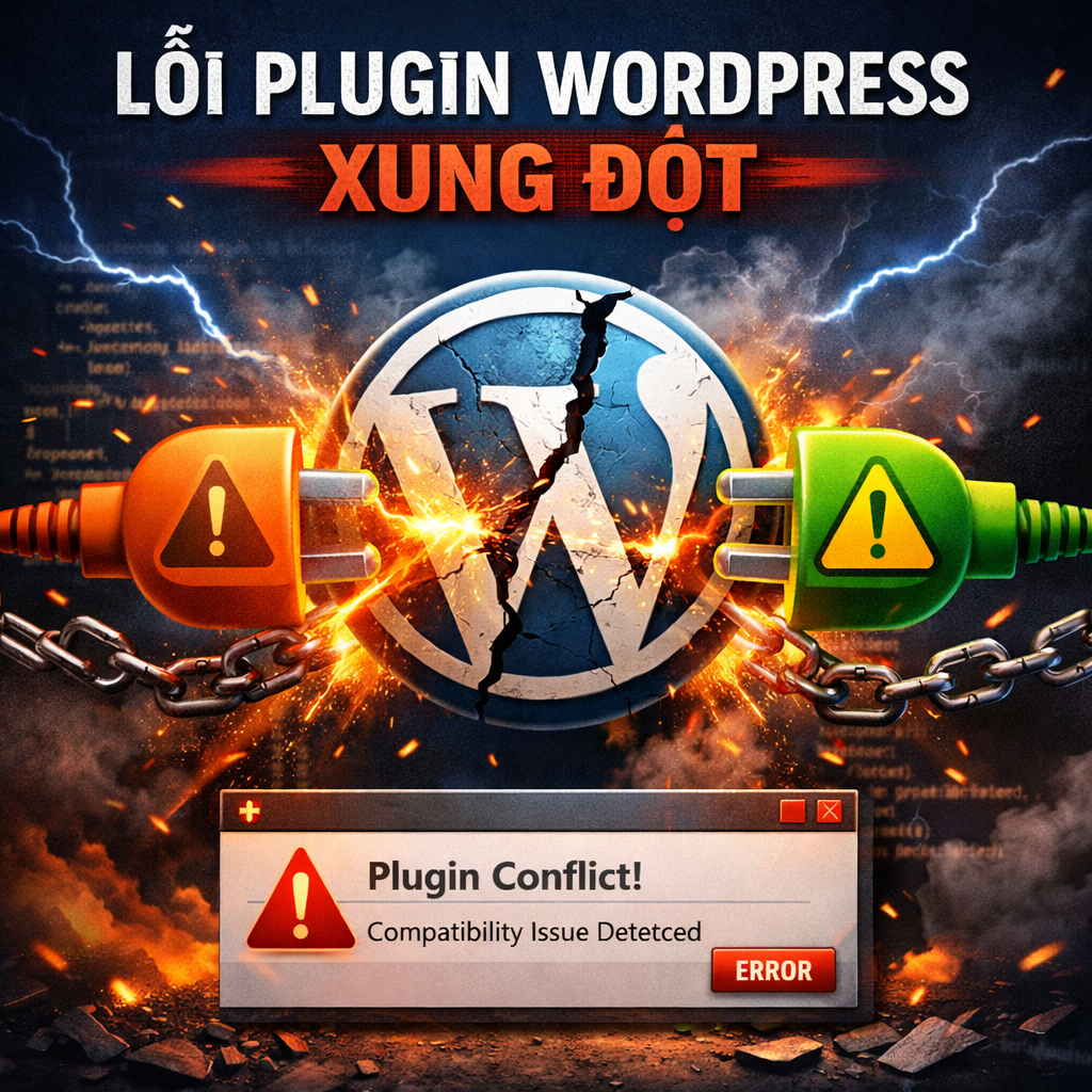 Fix Lỗi Plugin WordPress Xung Đột