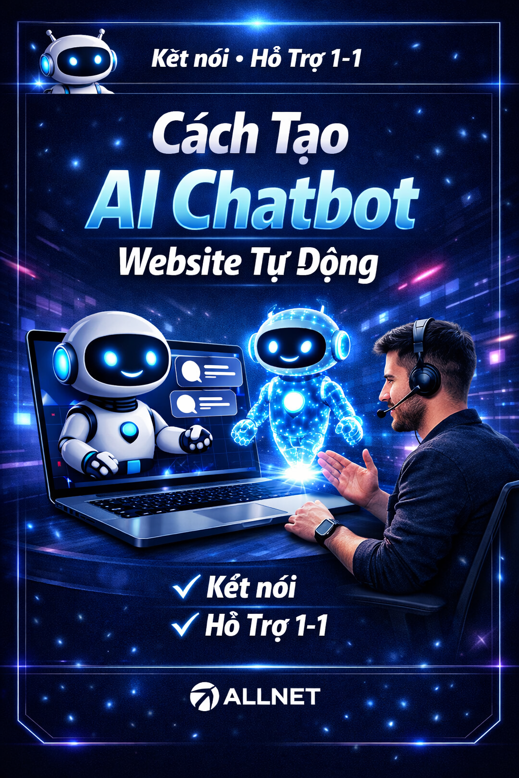 Tao AI Chatbot Website Tu Dong
