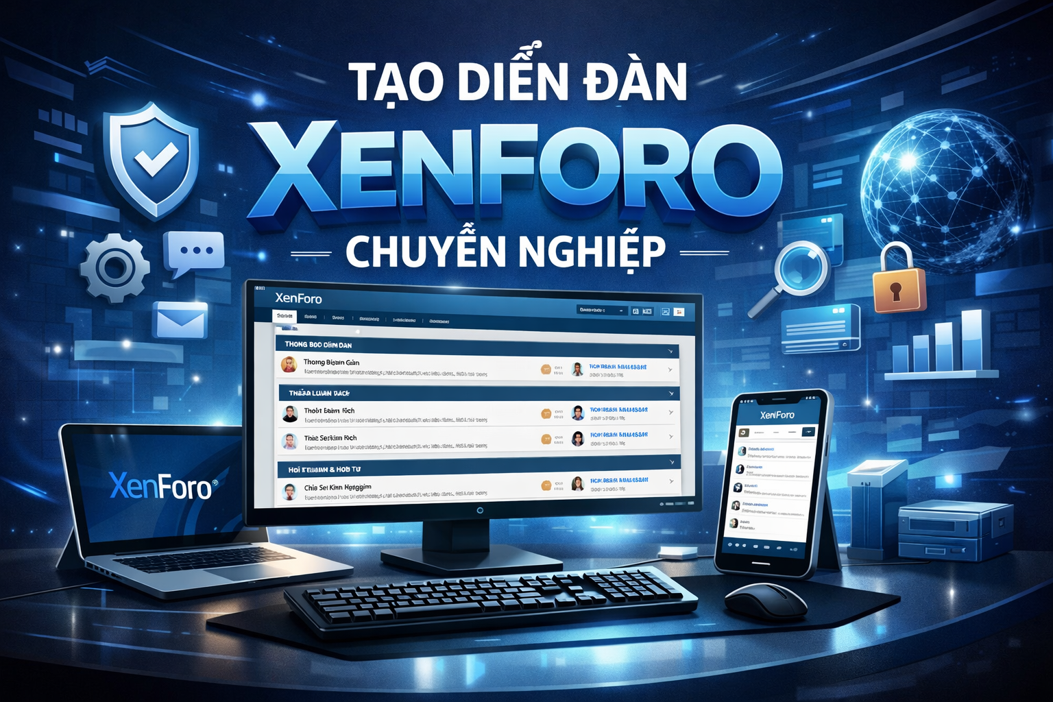 Tạo Diễn Đàn XenForo