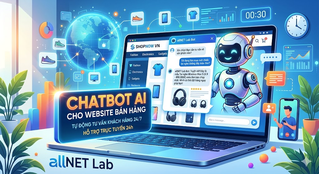 Dịch vụ Chatbot AI Cho Website Bán Hàng Dịch vụ Chatbot AI Cho Website Bán Hàng