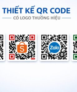 Thiết Kế QR Code Có Logo Thương Hiệu Tăng Nhận Diện